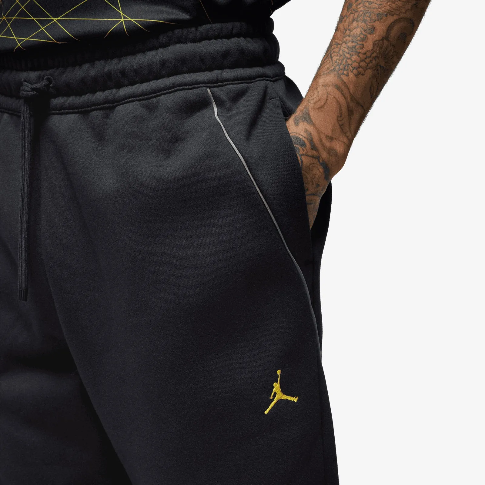Paris Saint-Germain Fleece Pants - Black