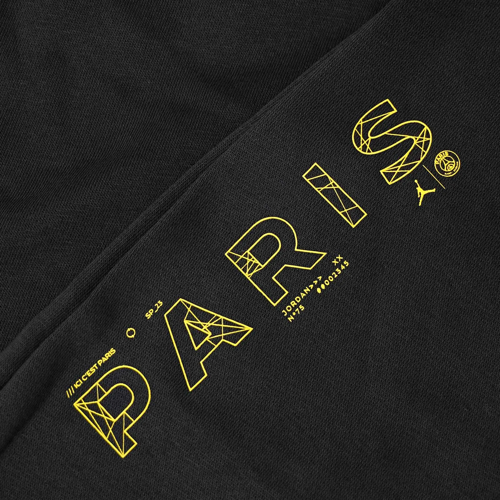 Paris Saint-Germain Fleece Pants - Black