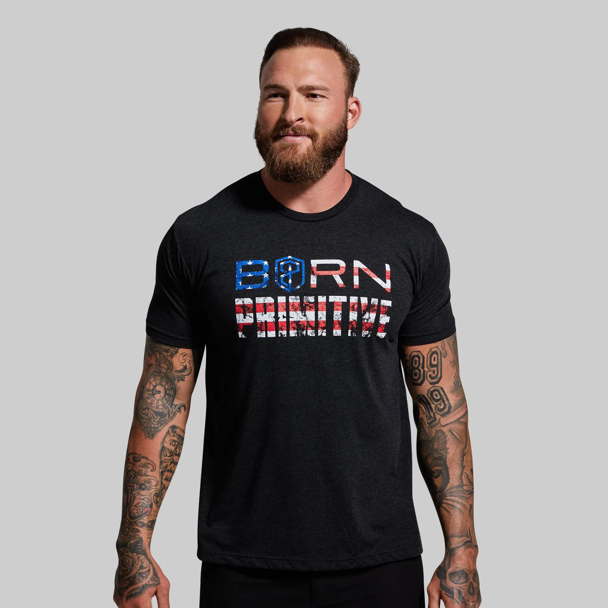 Patriot Brand T-Shirt (Black)