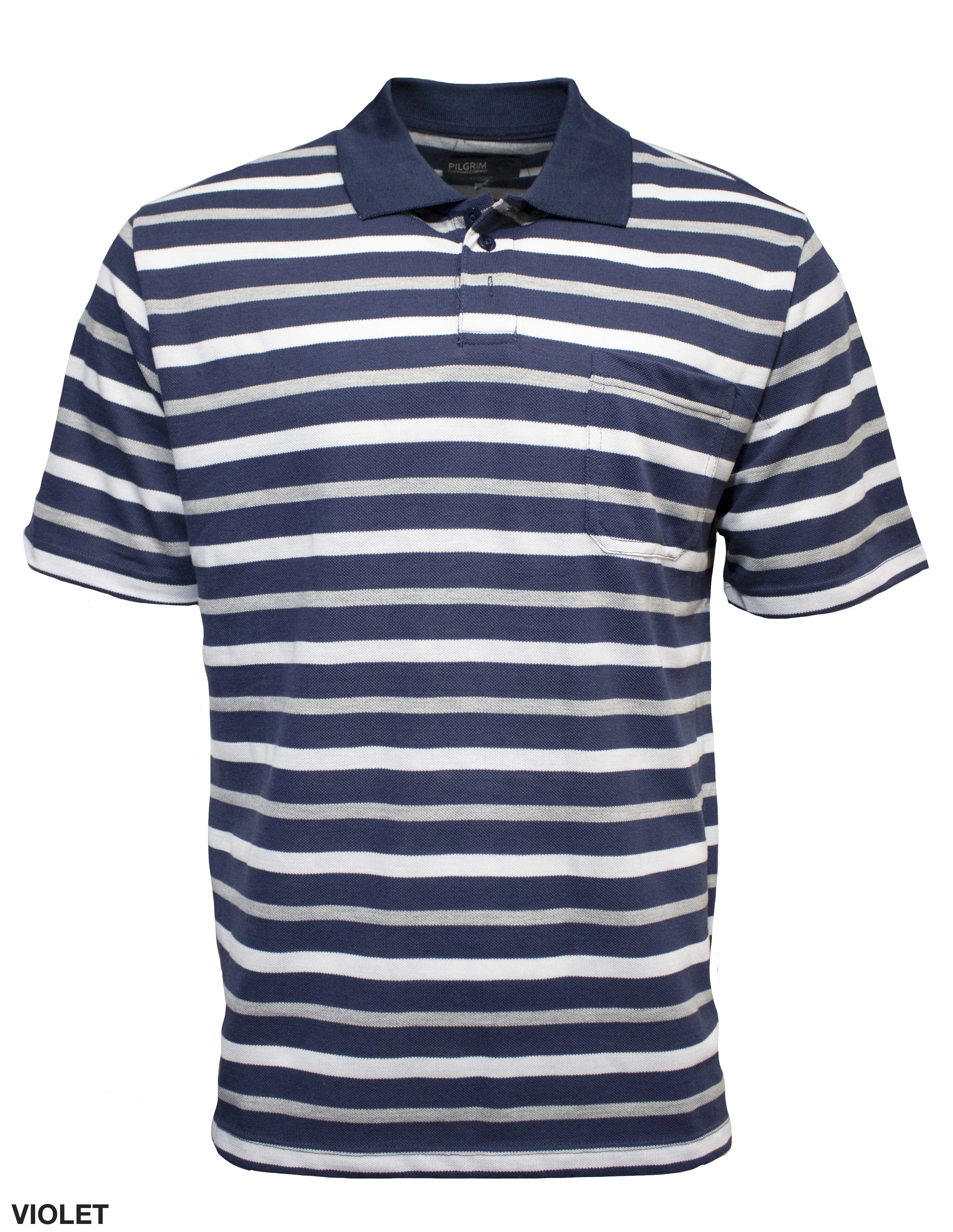 Pilgrim Yarn Dyed Stripe Polo