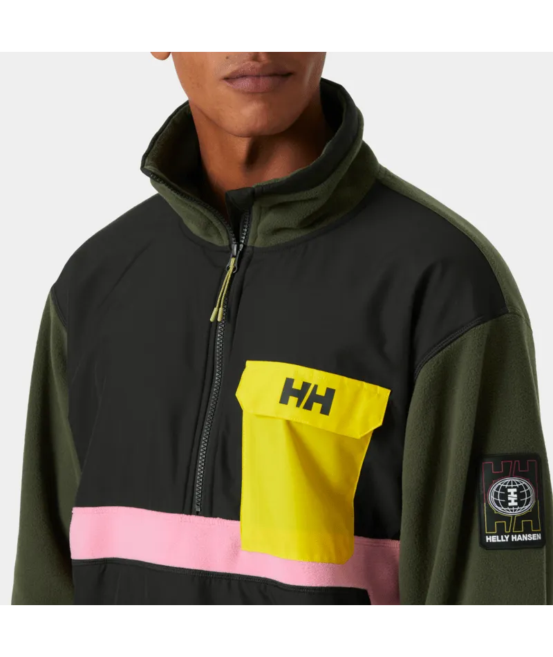 PLAY 1/2 ZIP FLEECE - DARK UTILITY