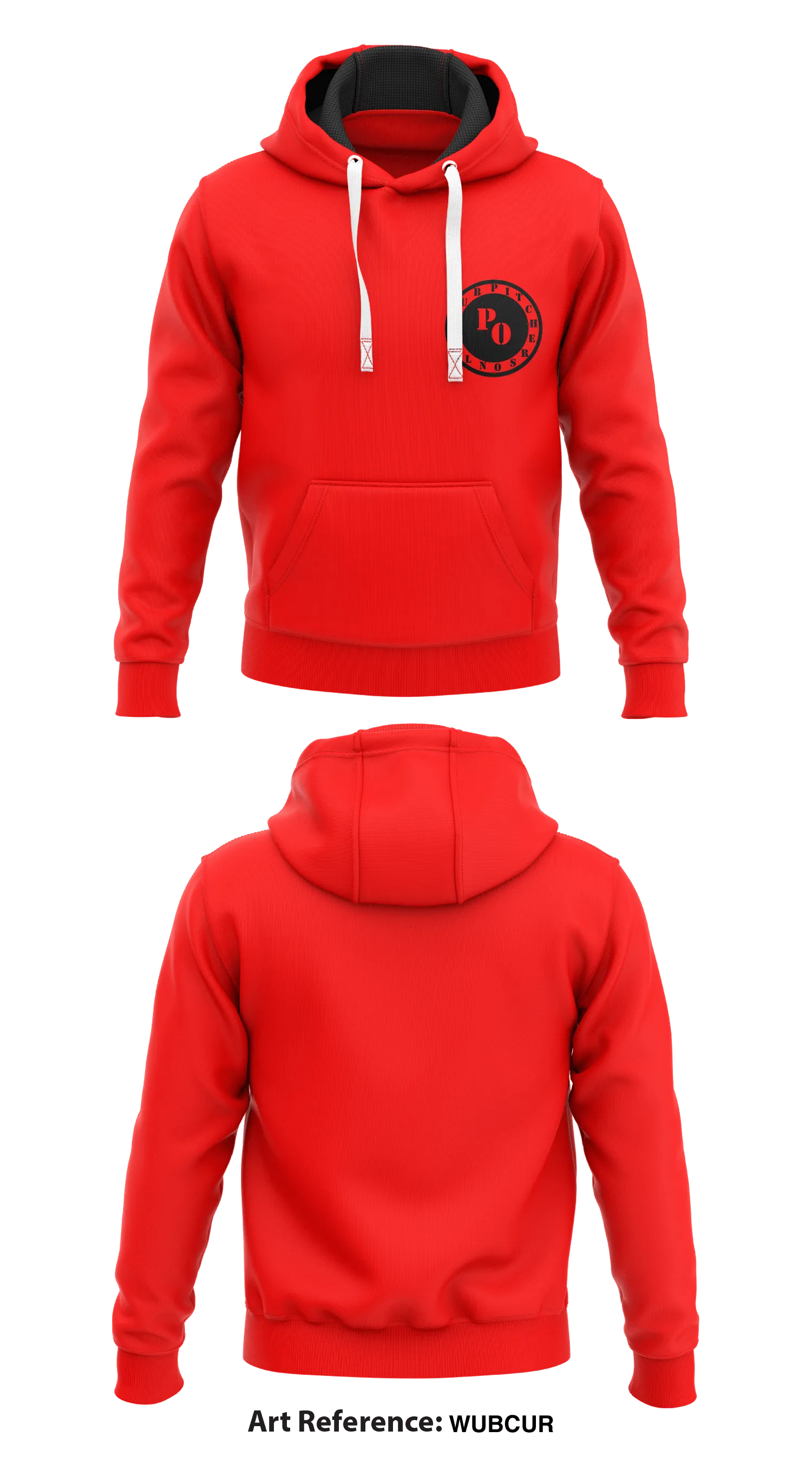 P.O. Club Apparel  Core Men's Hooded Performance Sweatshirt - wUBcUr