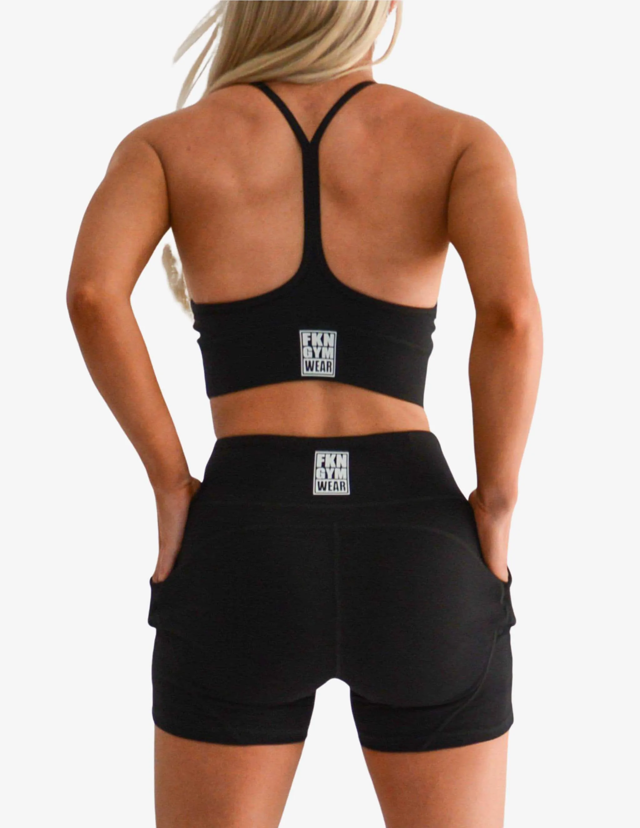 Pocket Gym Shorts | Black
