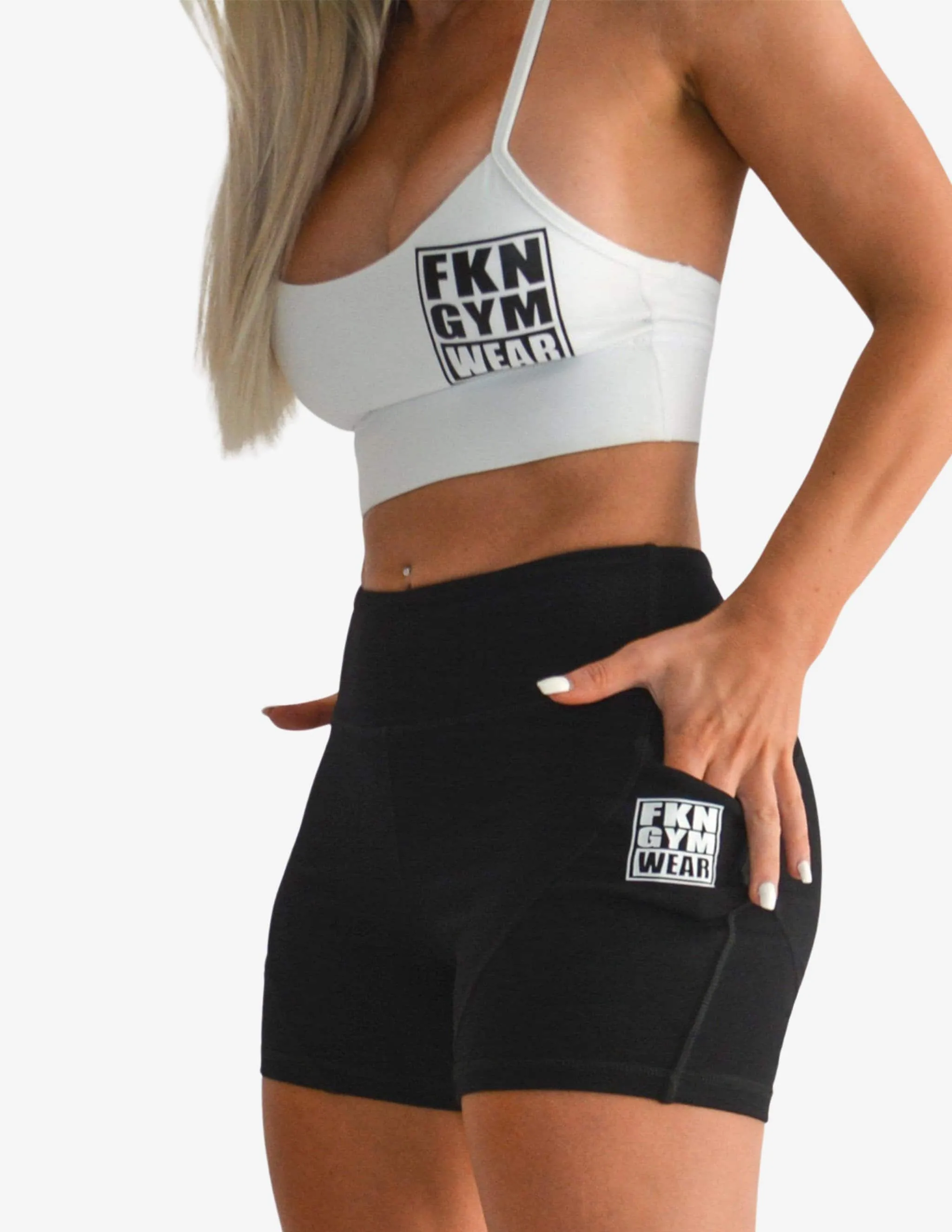 Pocket Gym Shorts | Black