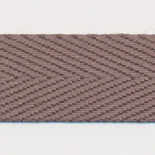 Polyester Herringbone Tape #34 Olive Gray