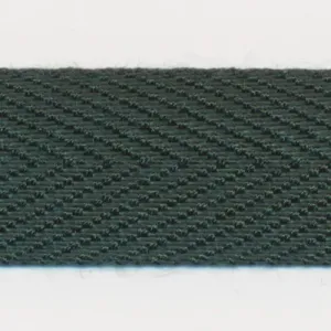 Polyester Herringbone Tape #39 Dark Green