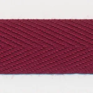 Polyester Herringbone Tape #40 Wine