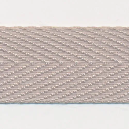Polyester Herringbone Tape #48 Silver