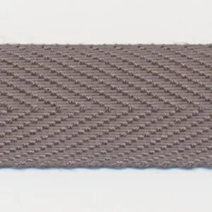 Polyester Herringbone Tape #49 Charcoal