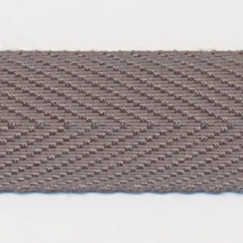 Polyester Herringbone Tape #49 Charcoal