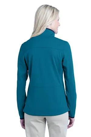 Port Authority® Ladies Pique Fleece Jacket. L222