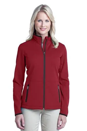 Port Authority® Ladies Pique Fleece Jacket. L222