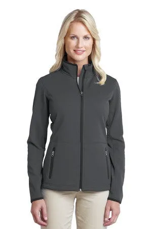 Port Authority® Ladies Pique Fleece Jacket. L222