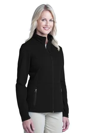 Port Authority® Ladies Pique Fleece Jacket. L222