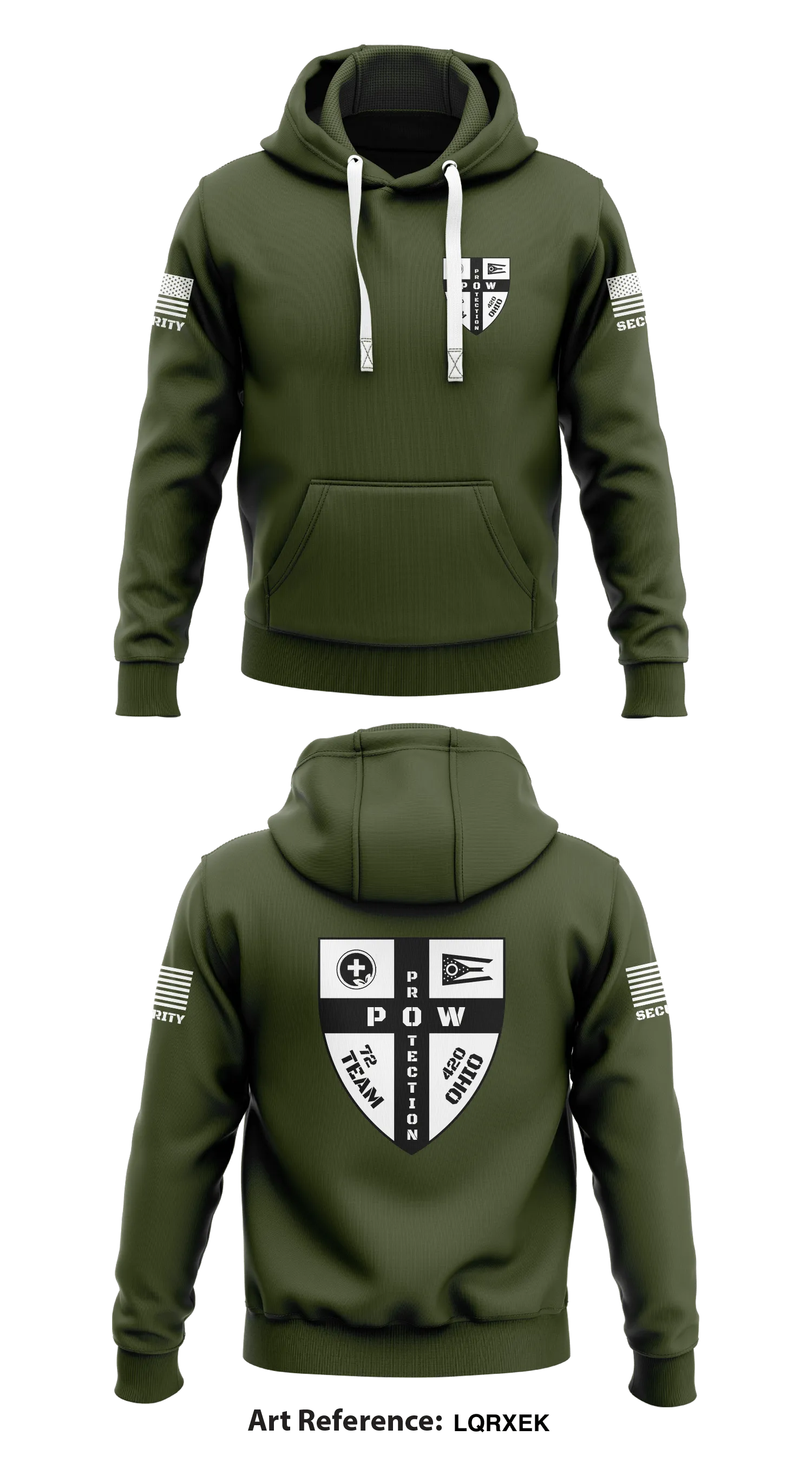 POW PROTECTION  Store 1  Core Men's Hooded Performance Sweatshirt - LqrXEK