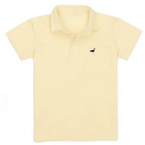 Properly Tied LD Harrison Pocket Polo in Lemon