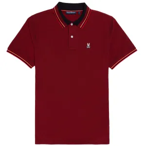 PSYCHO BUNNY APPLE VALLEY BIRDSEYE POLO SHIRT