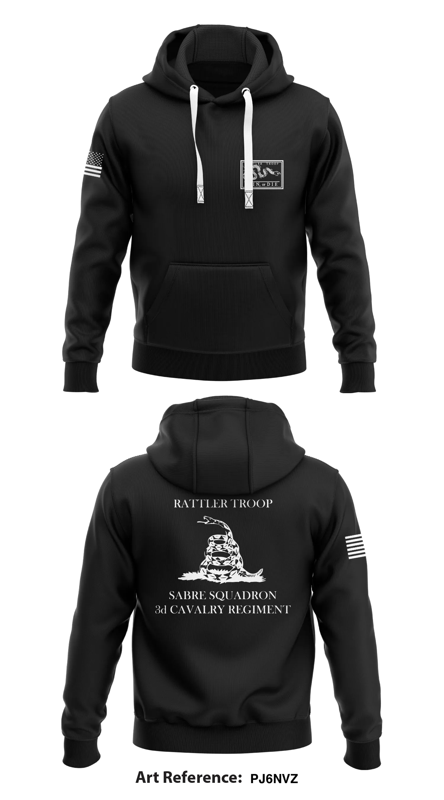 Rattler Troop Store 1  Core Men's Hooded Performance Sweatshirt - pJ6nvz