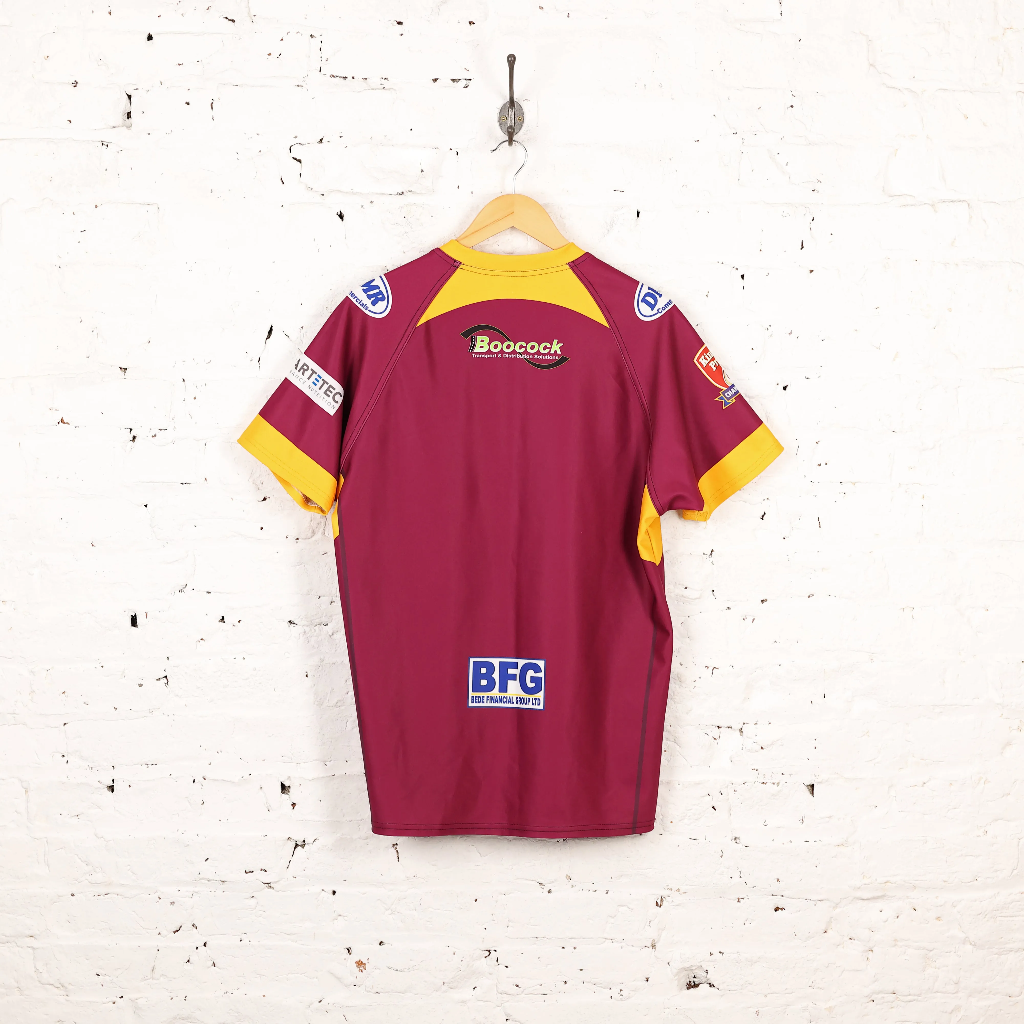 Raven Sport Batley Bulldogs 2014 Rugby Shirt - Maroon - M