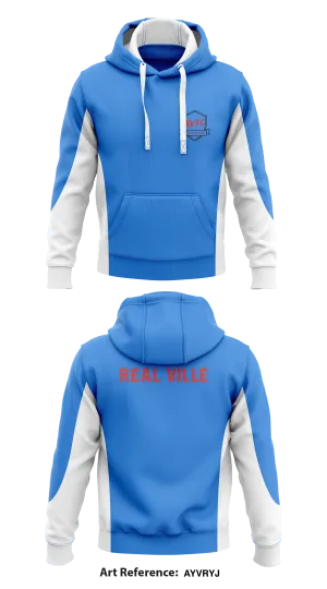 Real Ville Store 1 Core Men's Hooded Performance Sweatshirt - AYvRyj
