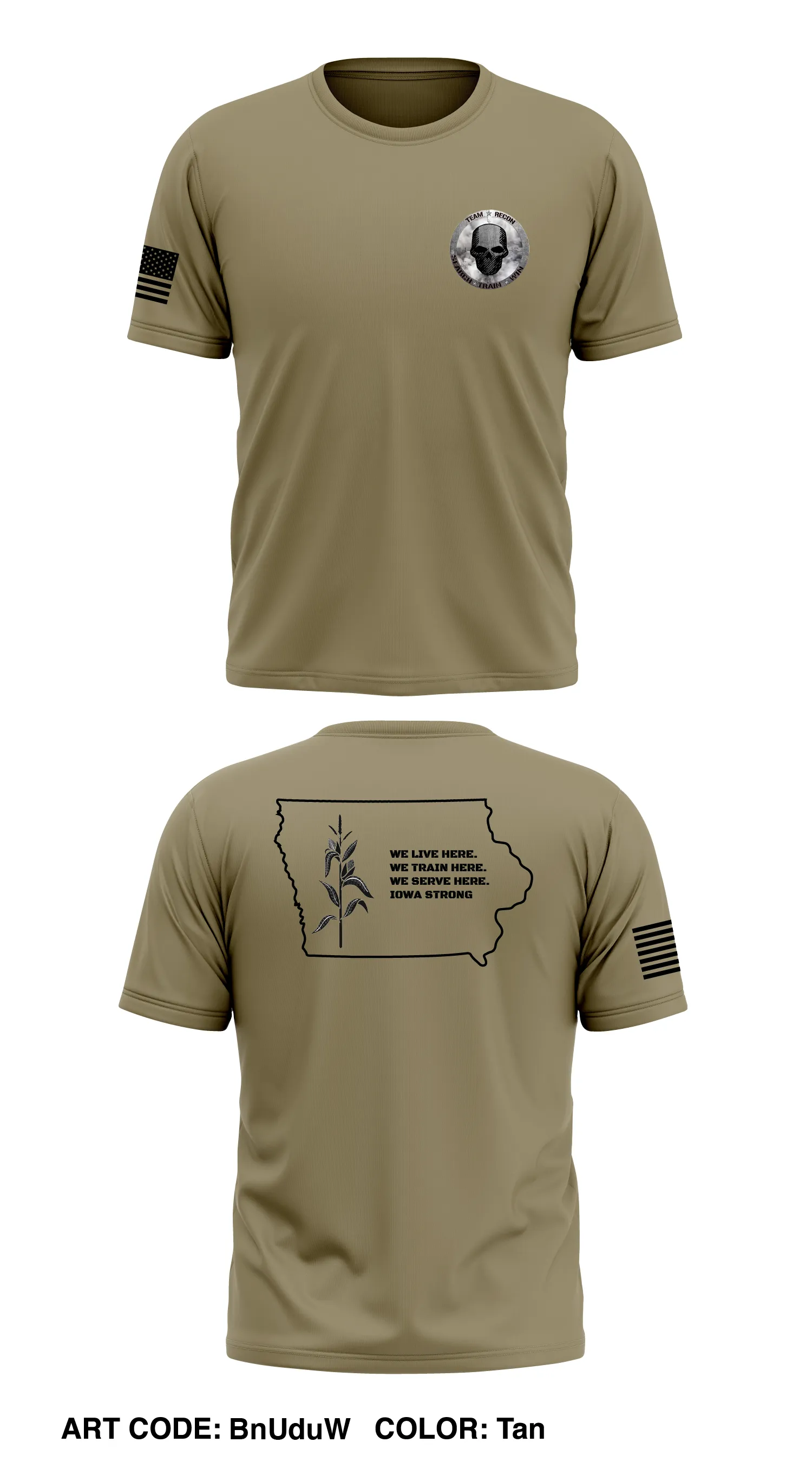 Recon Store 1 Core Men's SS Performance Tee - BnUduW