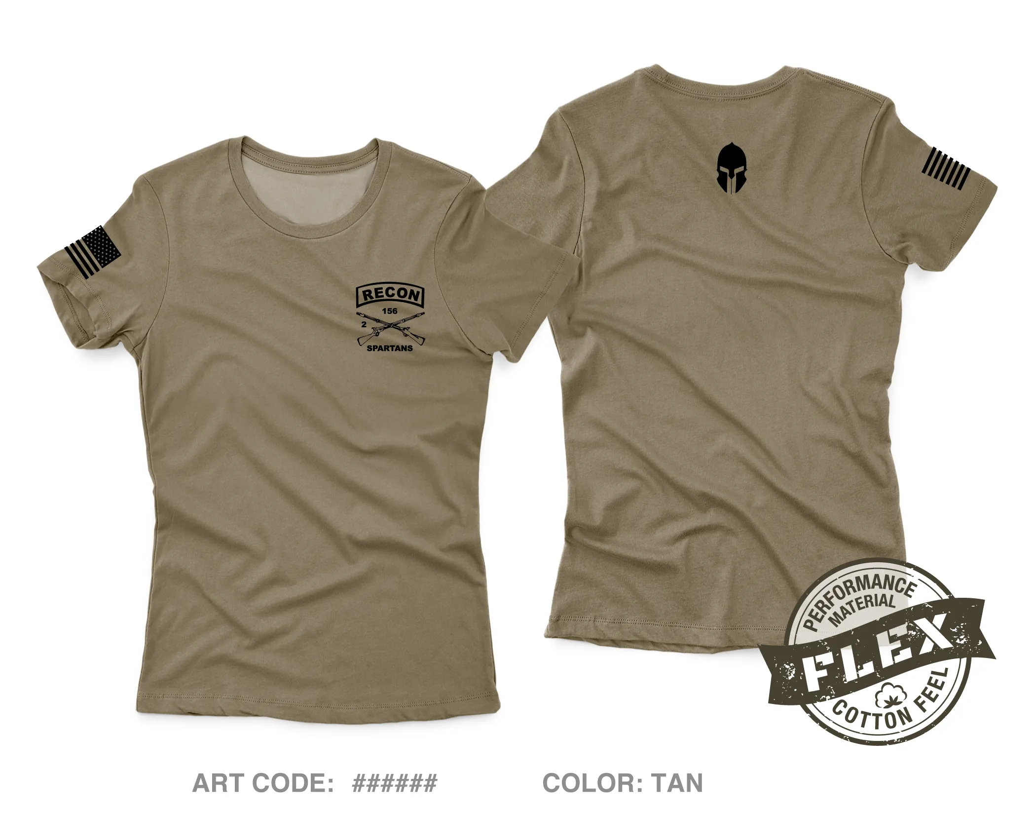 Reconnaissance Platoon, 2-156th INF Core Women's SS Flex Performance Tee - UXET8t