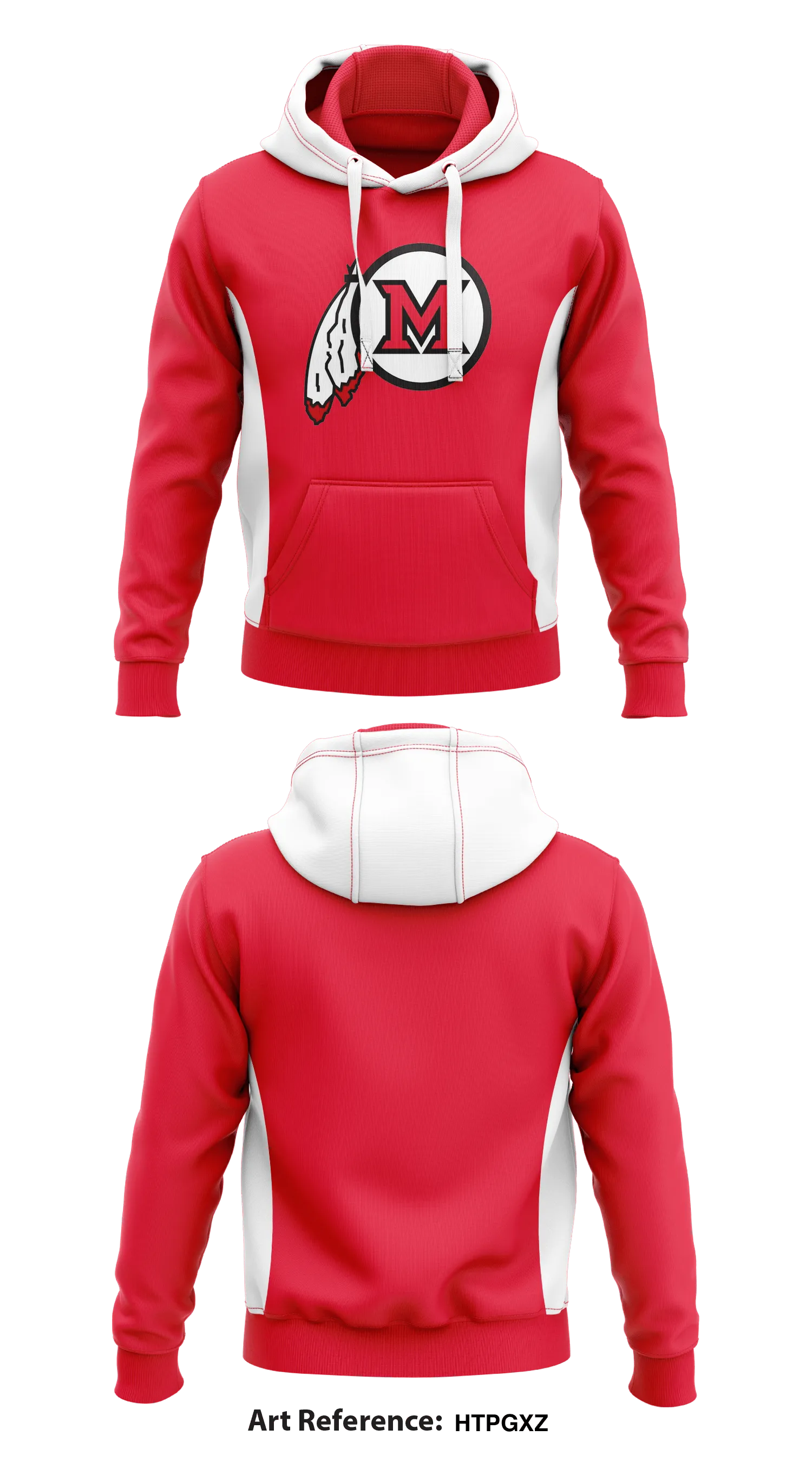Redskins Store 1  Core Men's Hooded Performance Sweatshirt - HTPGxZ