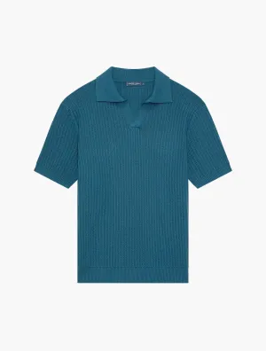 RINO CHAIN STITCH KNIT POLO