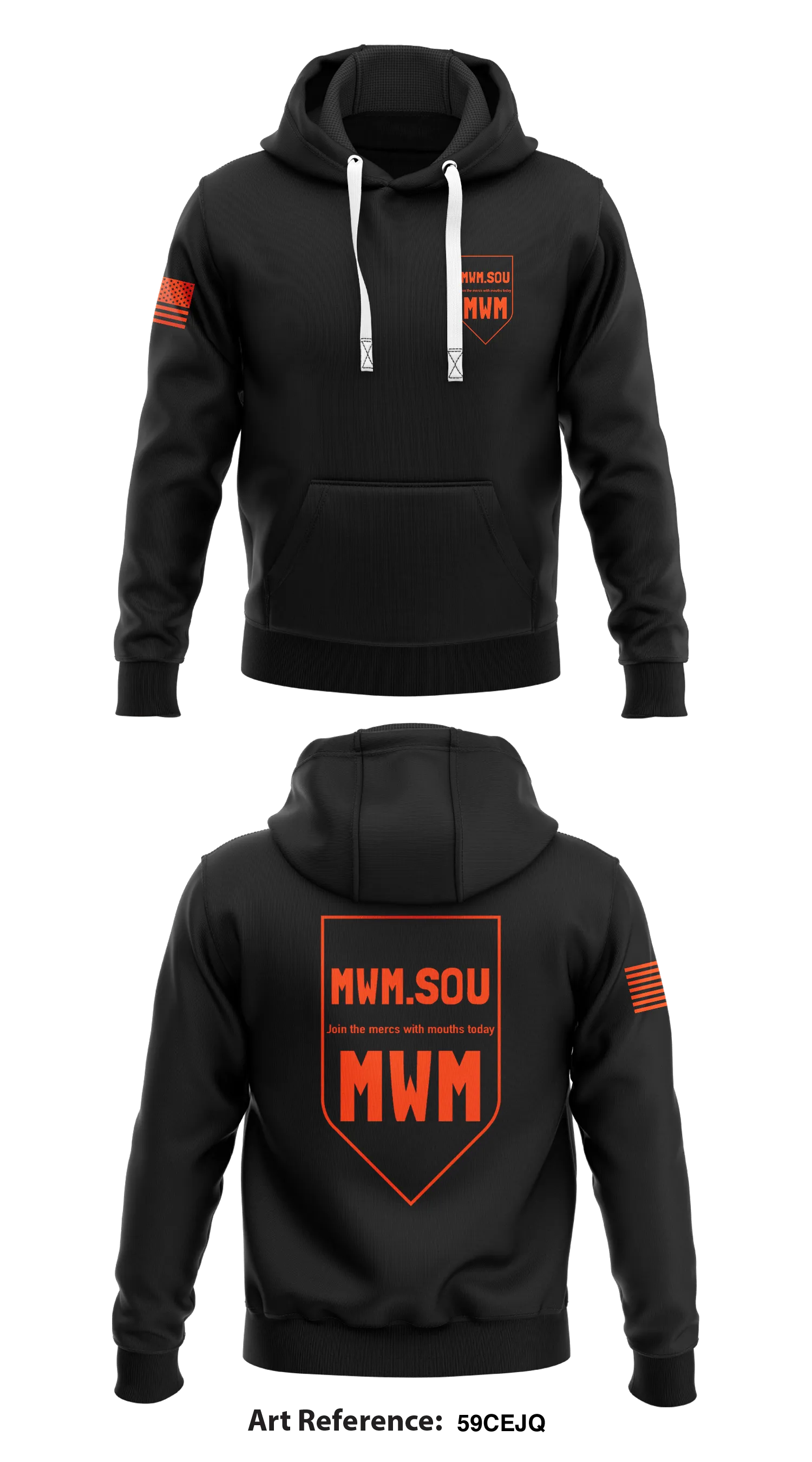 ROTC Store 1  Core Men's Hooded Performance Sweatshirt - 59CEJq