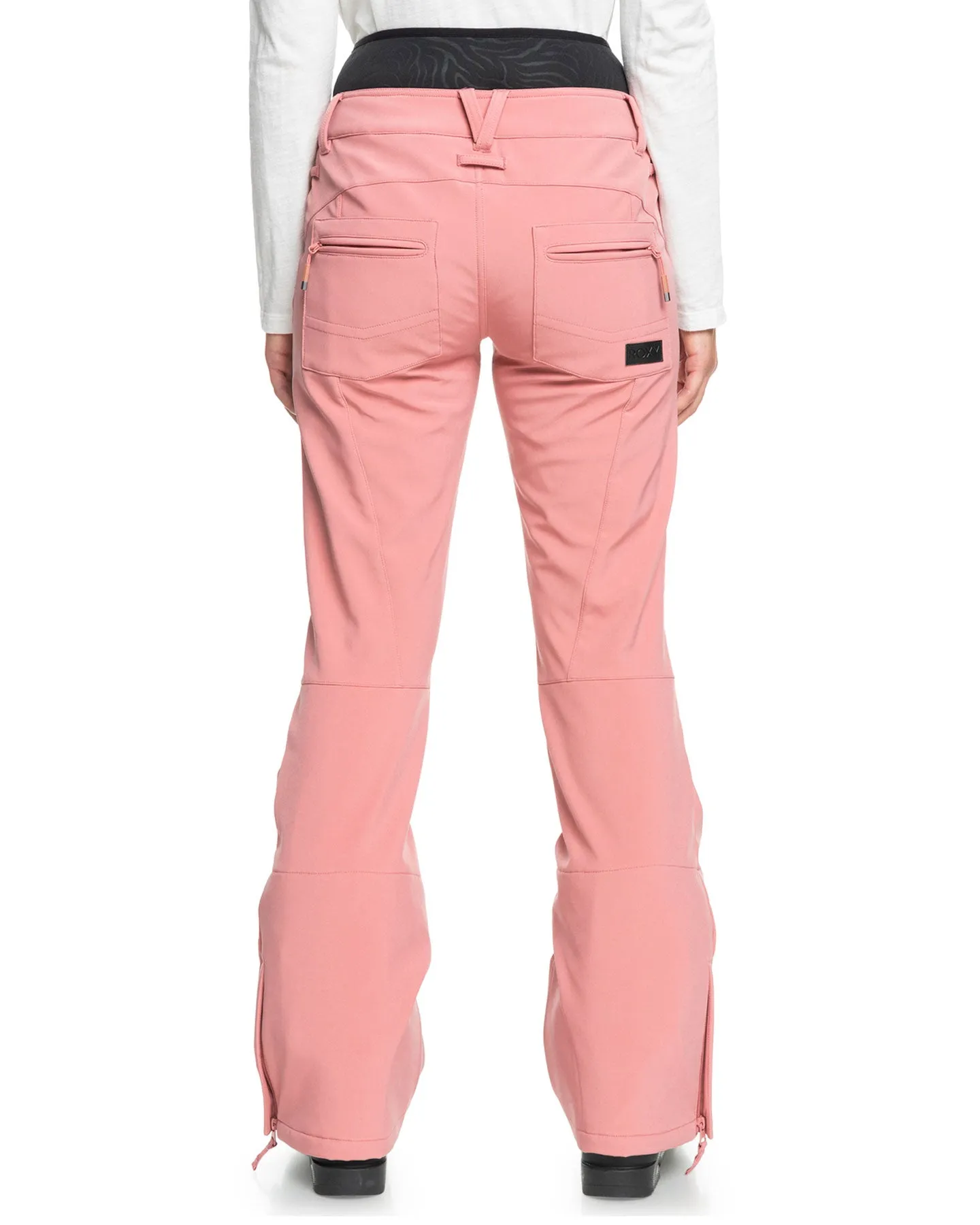 Roxy Women's Rising High Technical Snow Pants - Dusty Rose