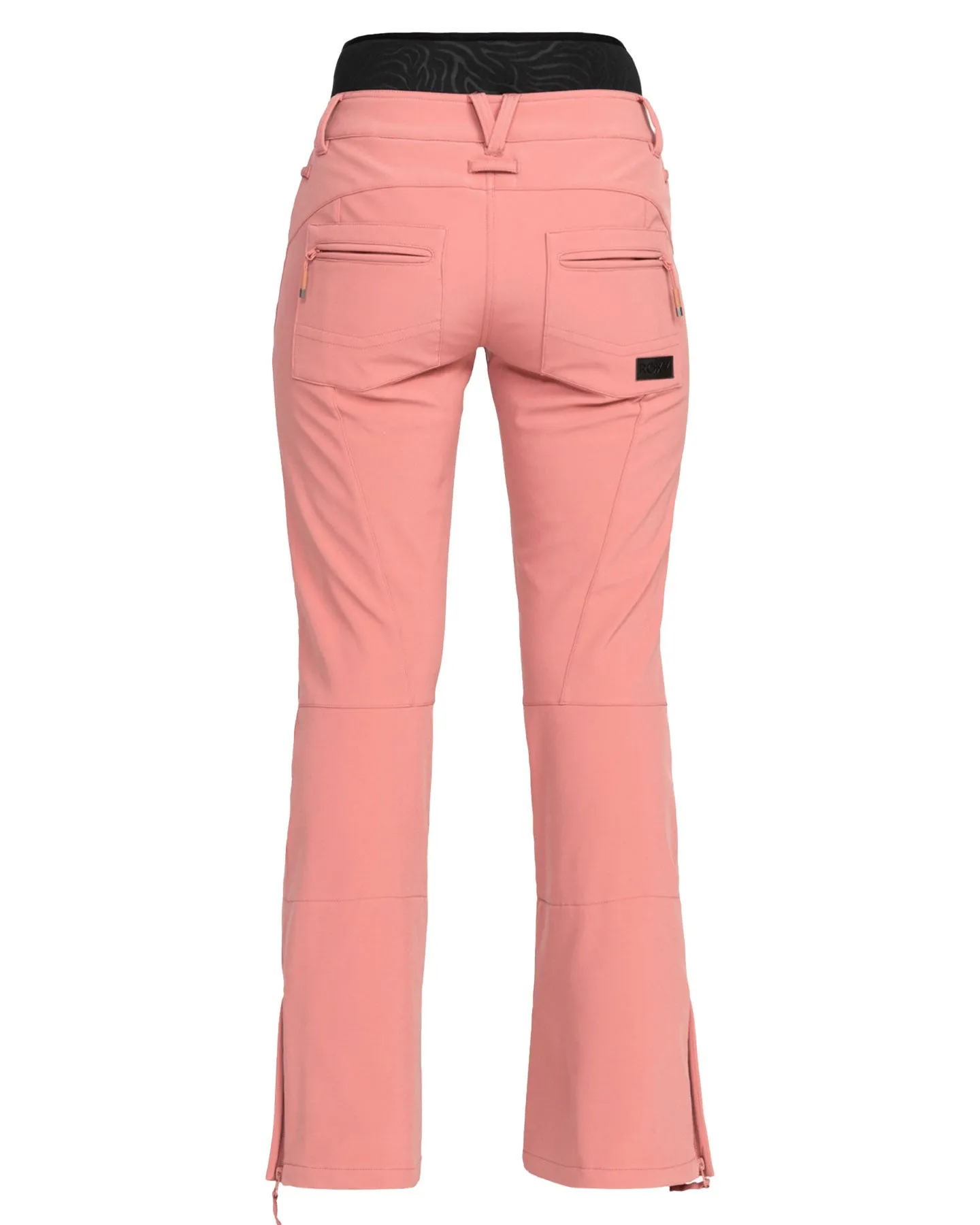 Roxy Women's Rising High Technical Snow Pants - Dusty Rose