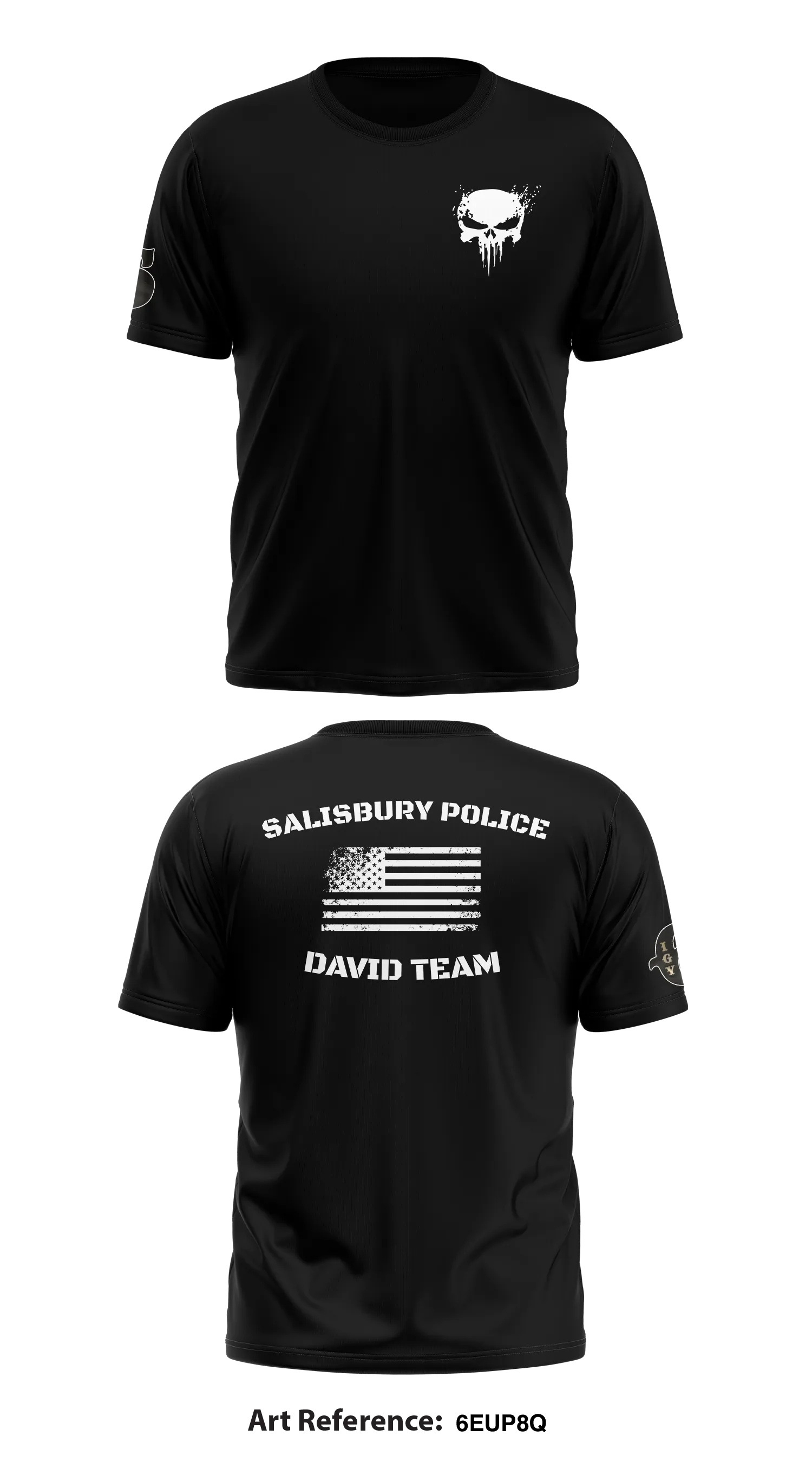 Salisbury PD/David team Store 1 Core Men's SS Performance Tee - 6EUP8Q