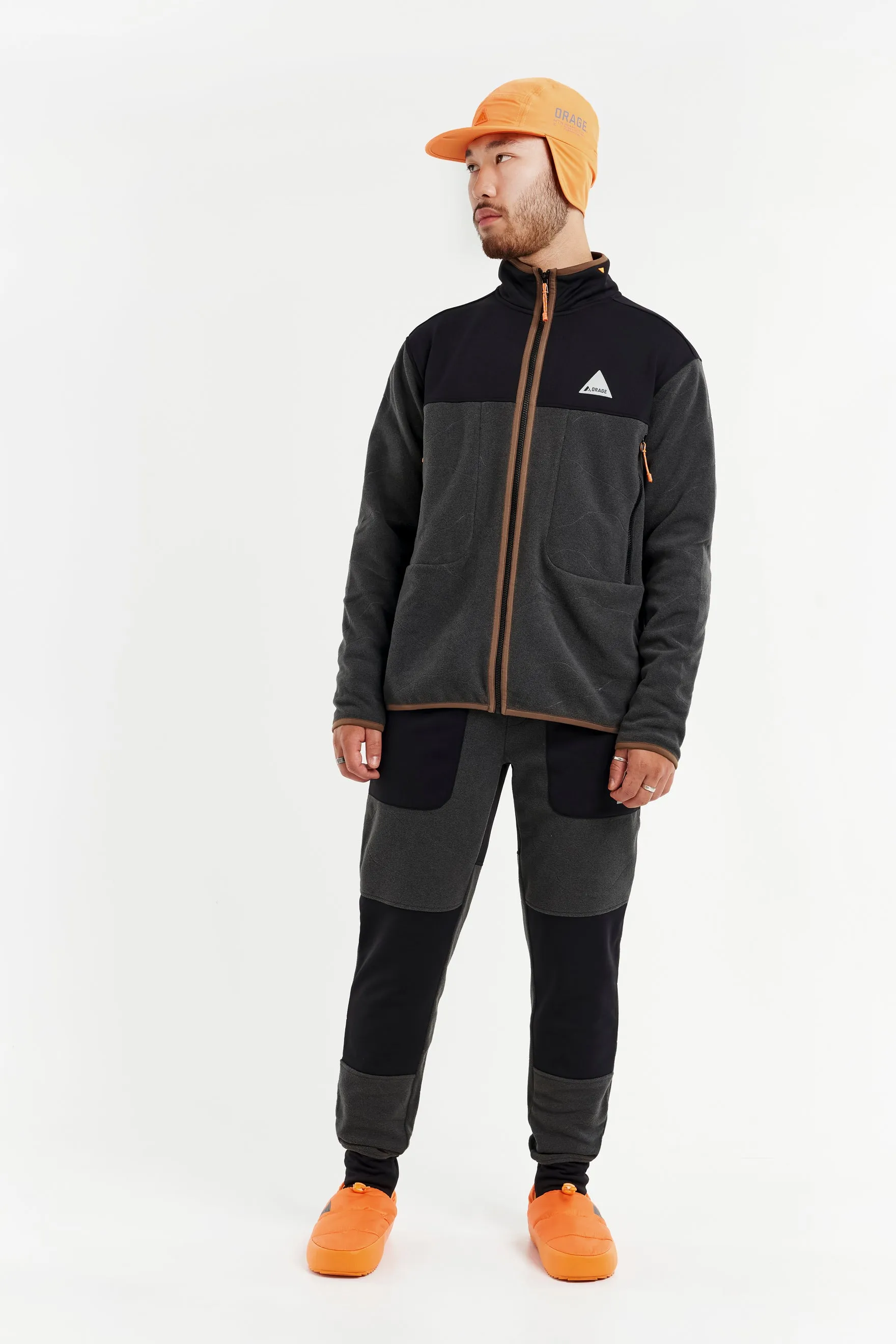 SAMPLE - Men's Albert Fleece Layering-Faded black