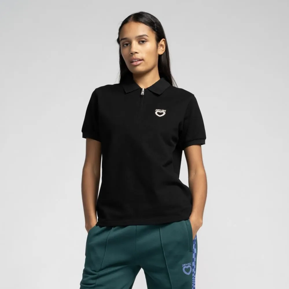 Santa Cruz Womens T-Shirt Oregon Polo - Black