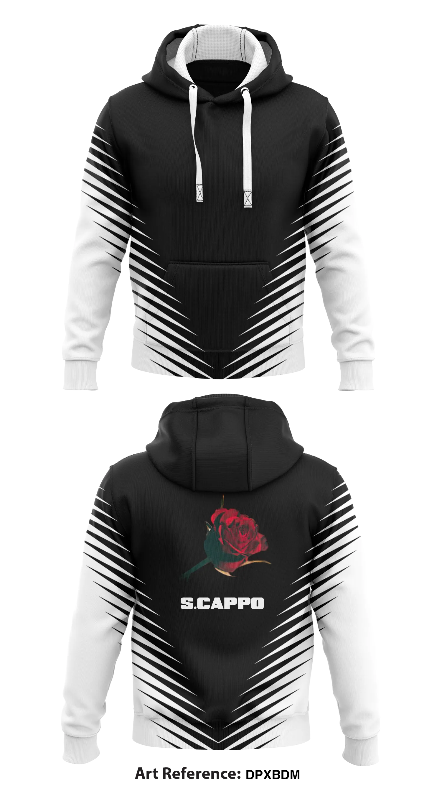 S.Cappo Store 1 Core Men's Hooded Performance Sweatshirt - Dpxbdm