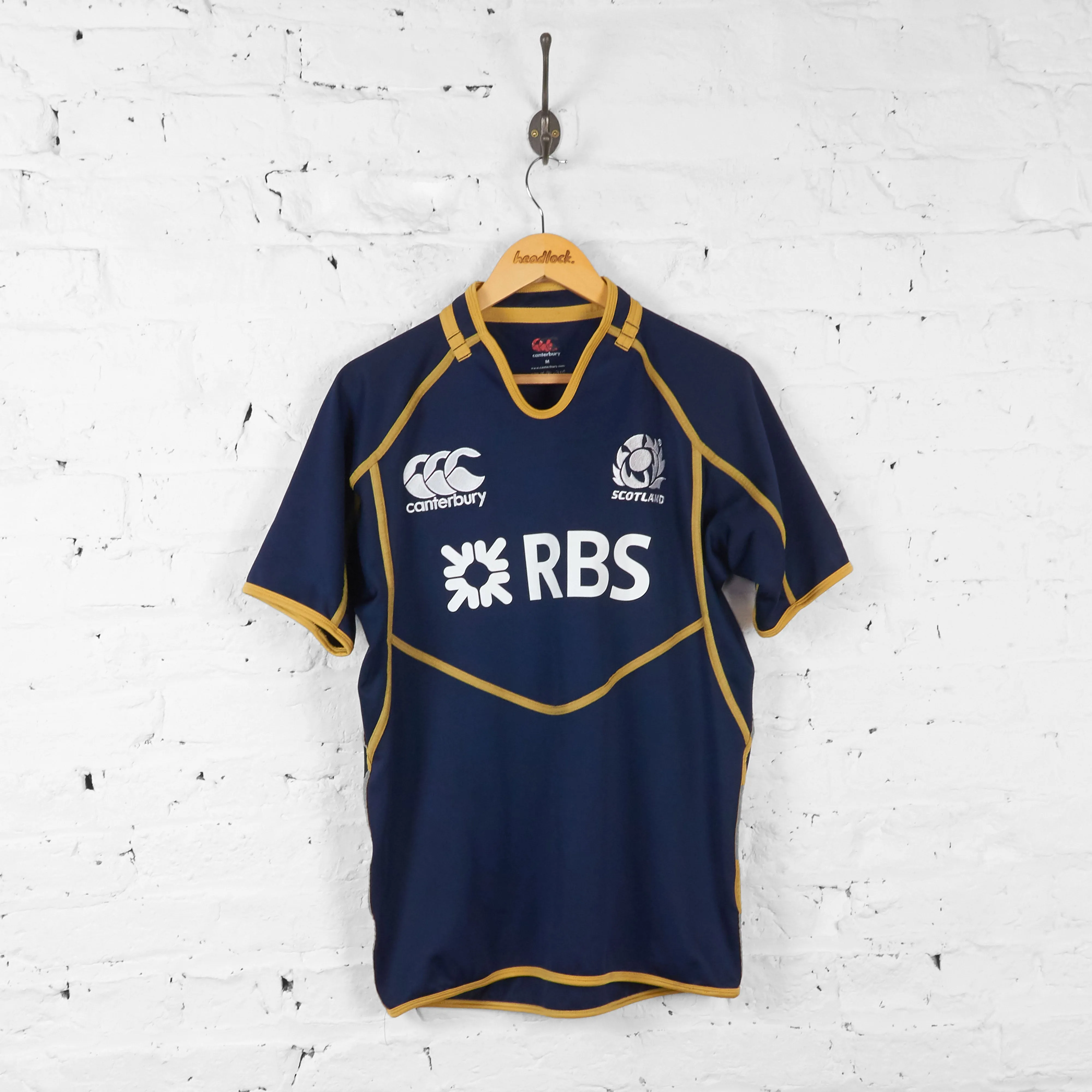 Scotland 2011 Home Rugby Shirt - Blue - M