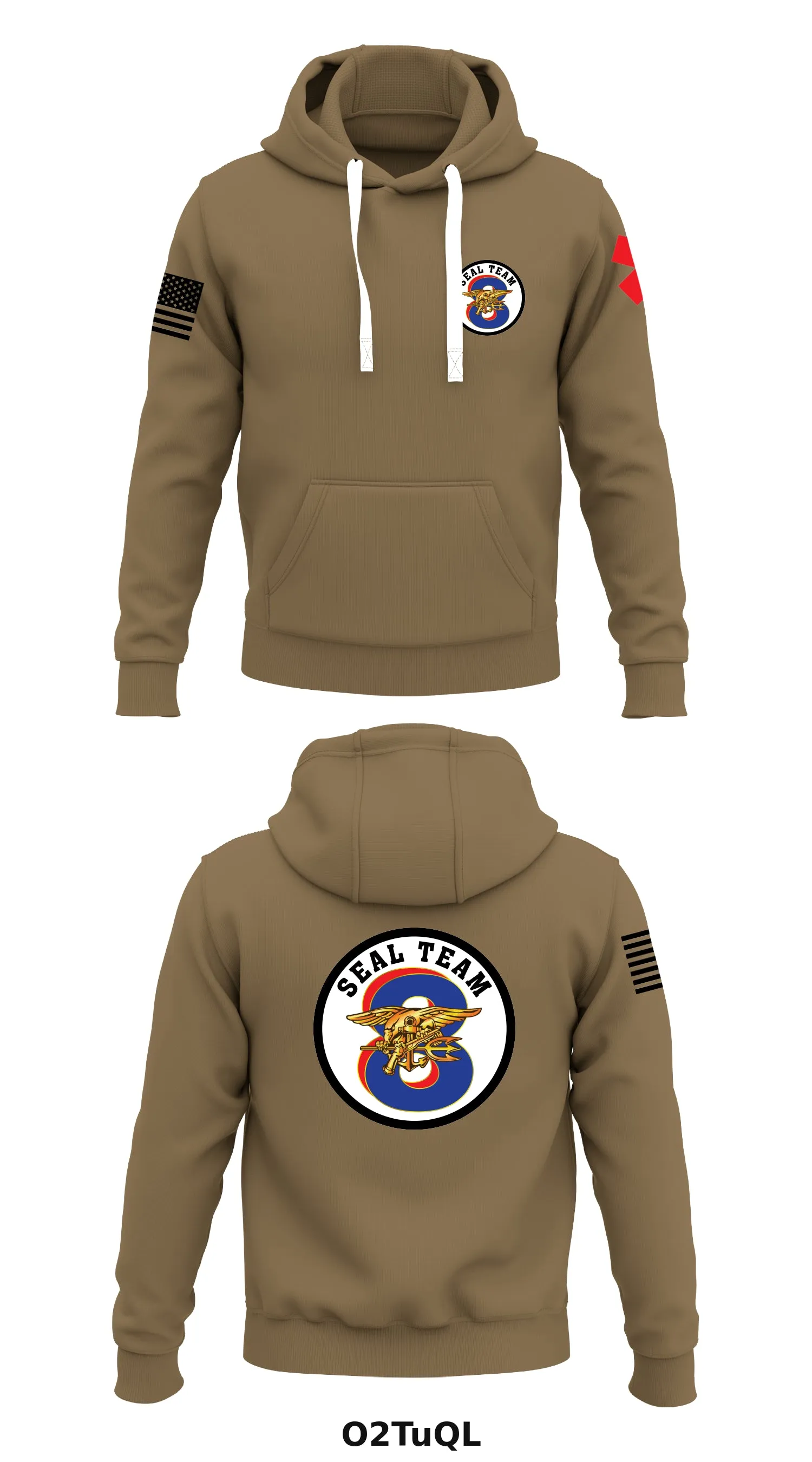 SEAL Team 8 Store 1  Core Men's Hooded Performance Sweatshirt - O2TuQL