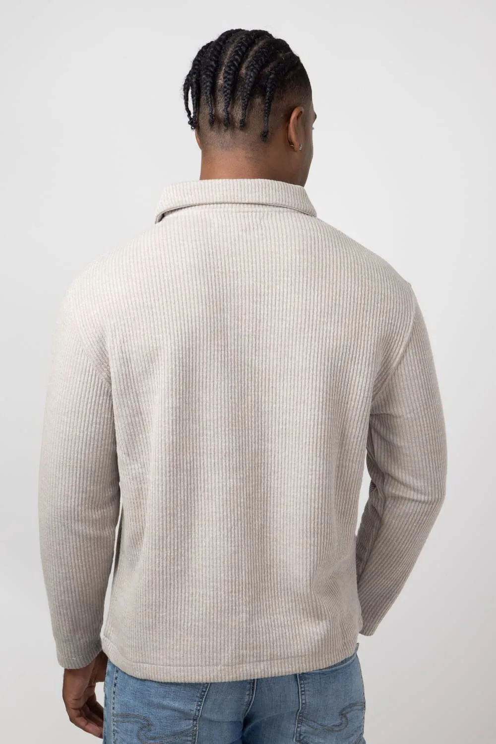 Simply Southern Knit Polo Shirt for Men in Toffee | PP-0224-MN-POLO-KNIT-TOFFEE