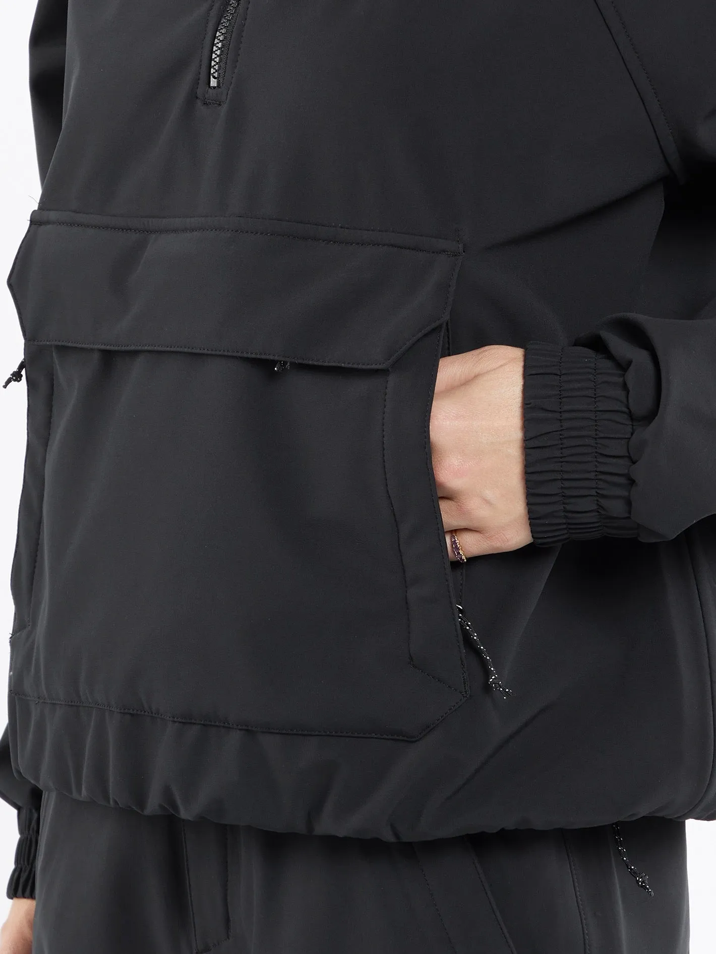 Sinter Bonded Stretch Jacke - BLACK