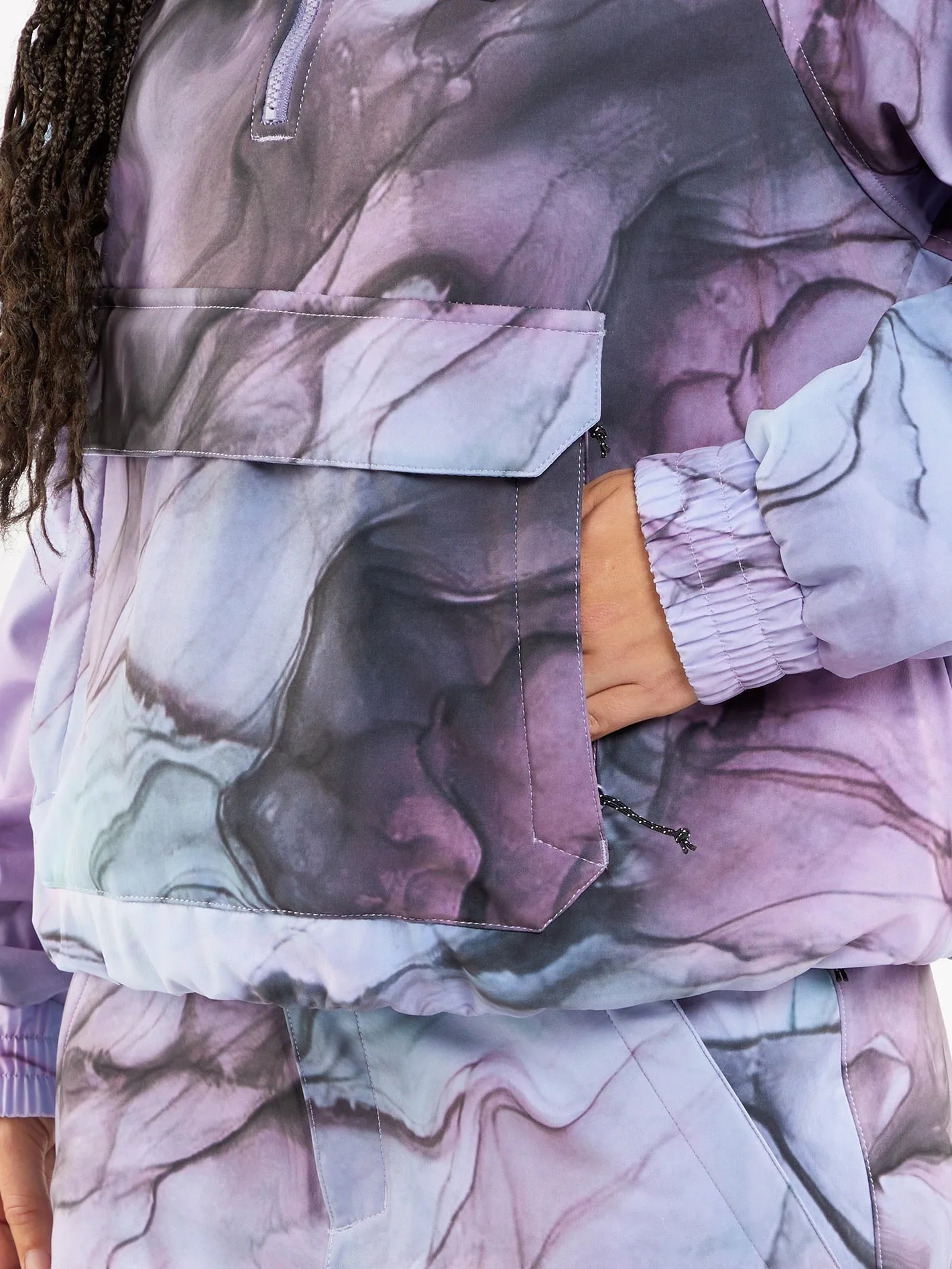 Sinter Bonded Stretch Jacke - GLACIER INK