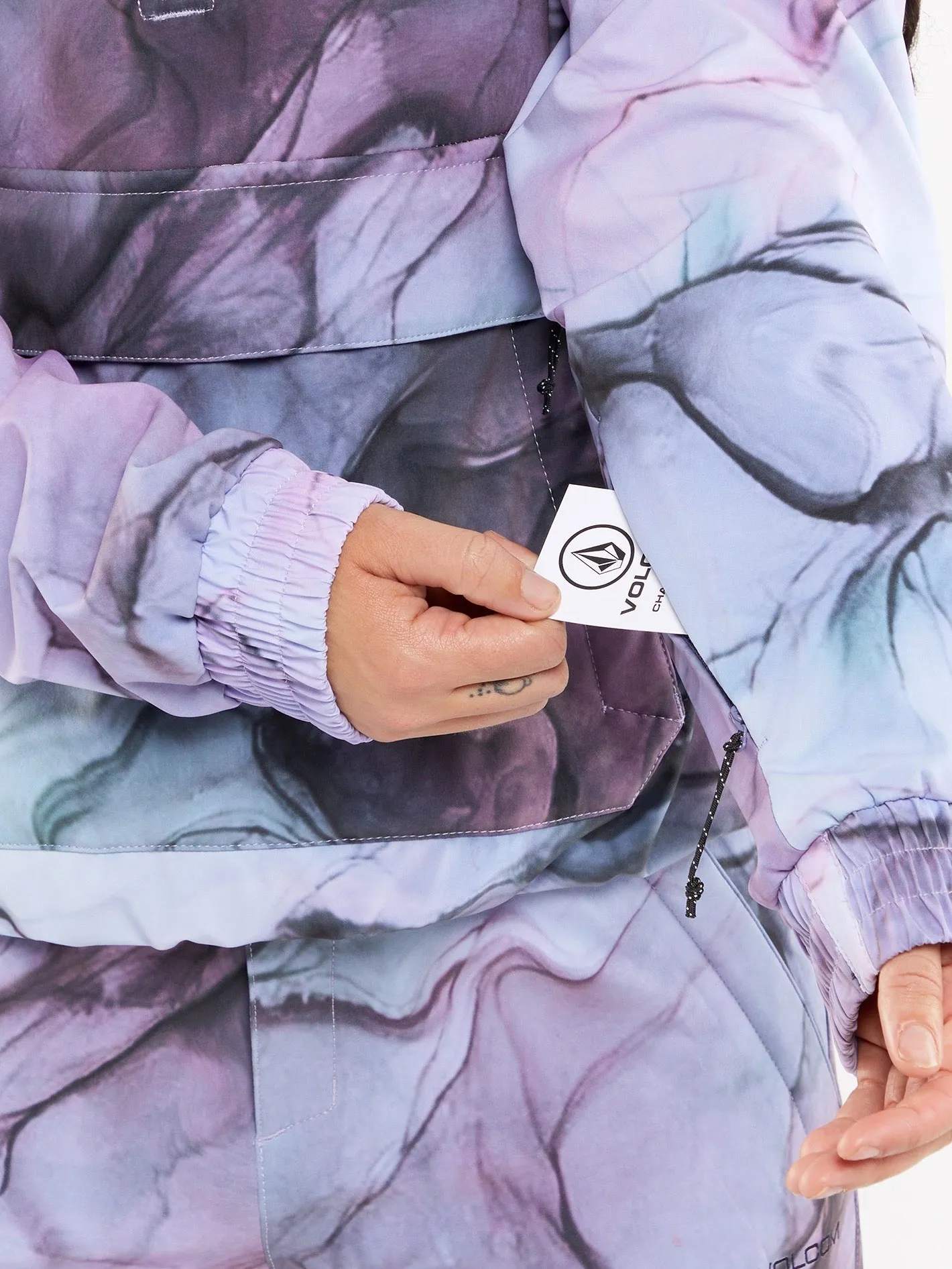 Sinter Bonded Stretch Jacke - GLACIER INK
