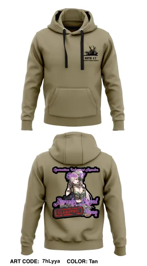 Site 17, C-RAM  Core Men's Hooded Performance Sweatshirt - 7hLyya