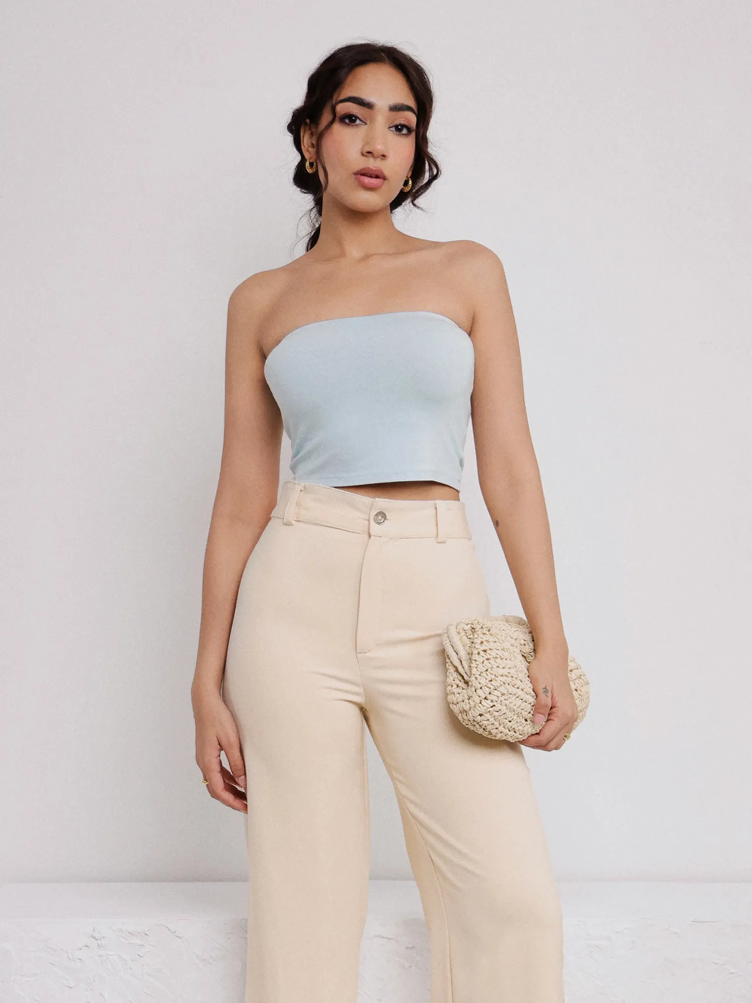 Sleeveless Tube Top