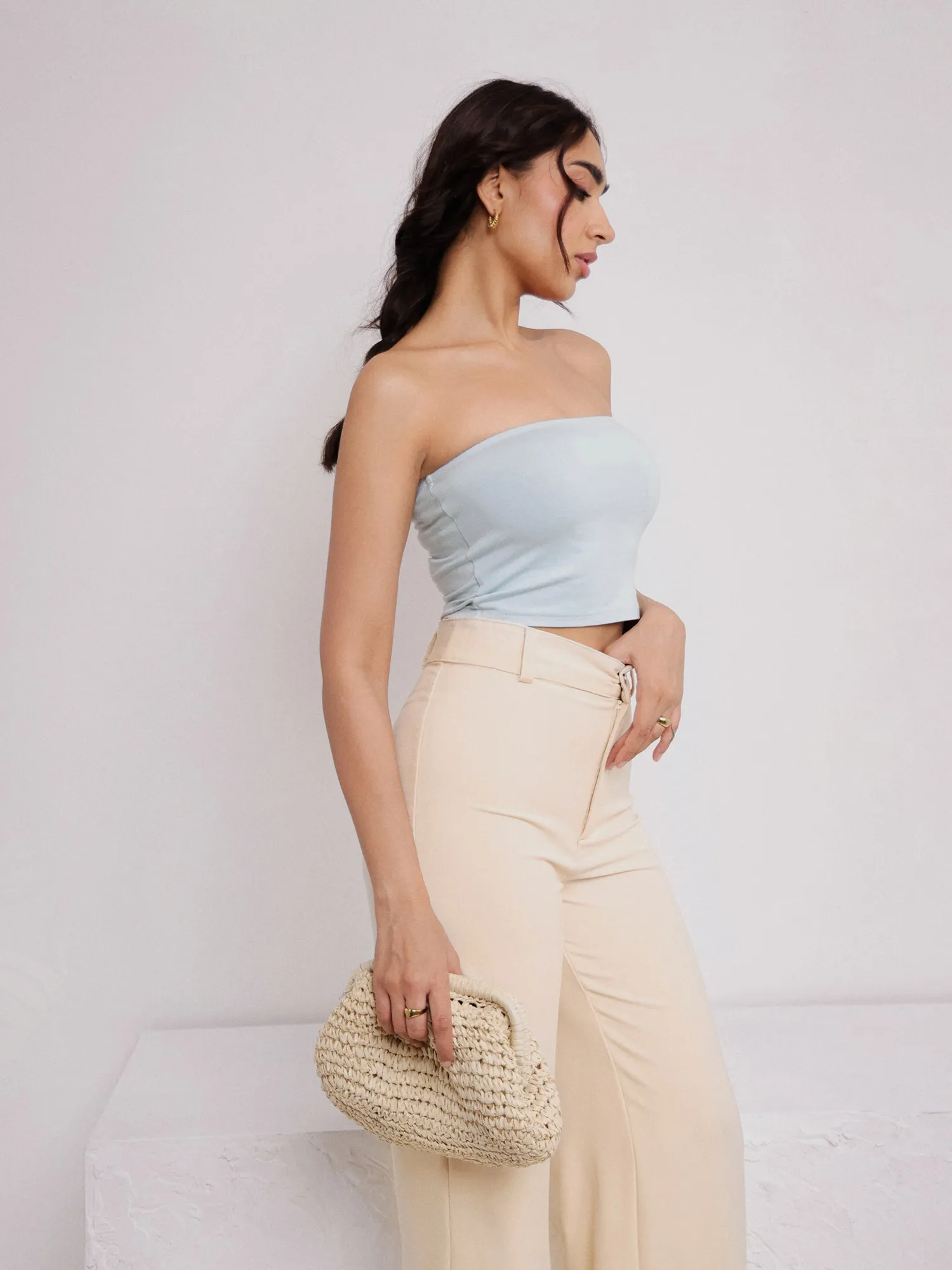 Sleeveless Tube Top