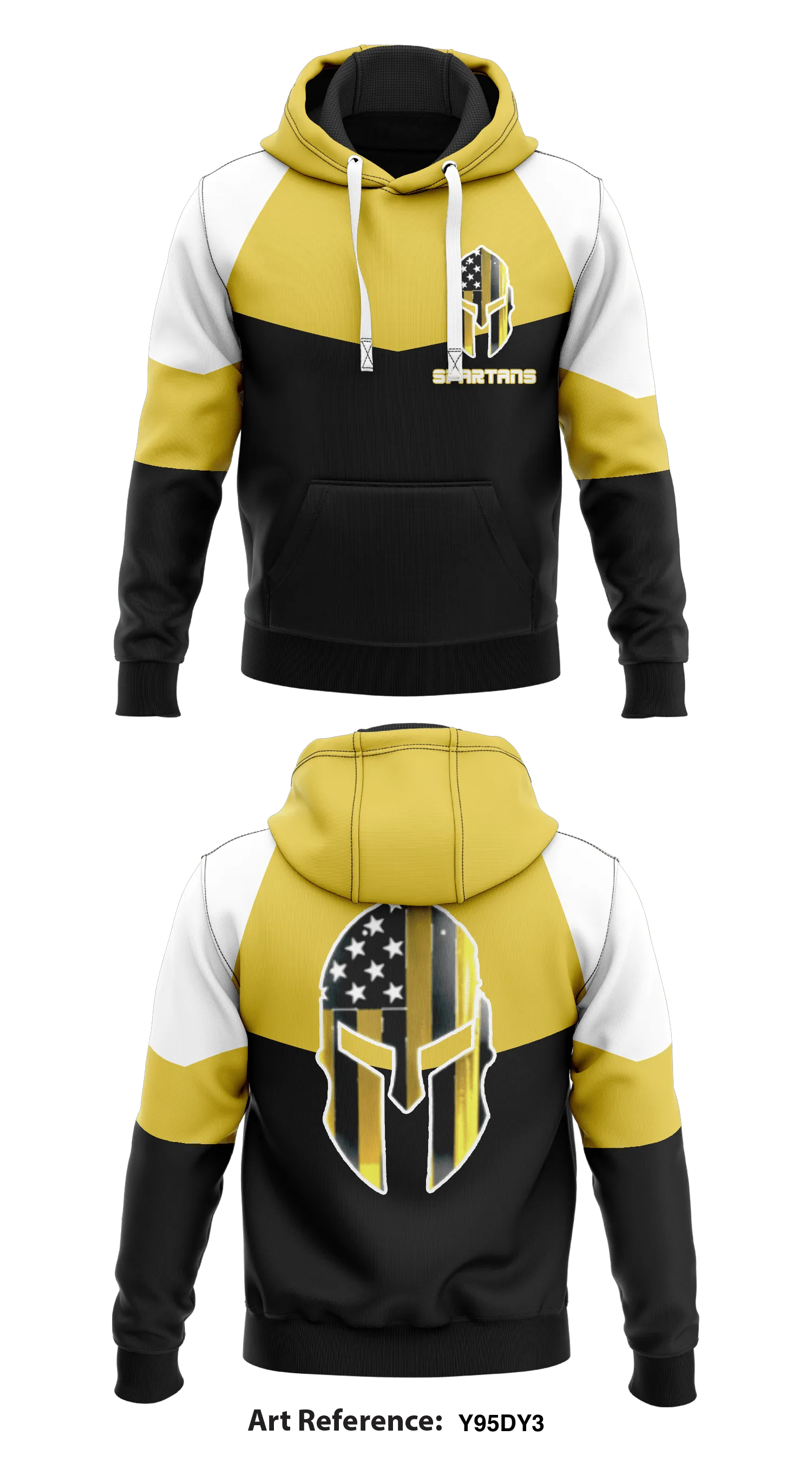 Spartans  Store 4  Core Men's Hooded Performance Sweatshirt - Y95Dy3
