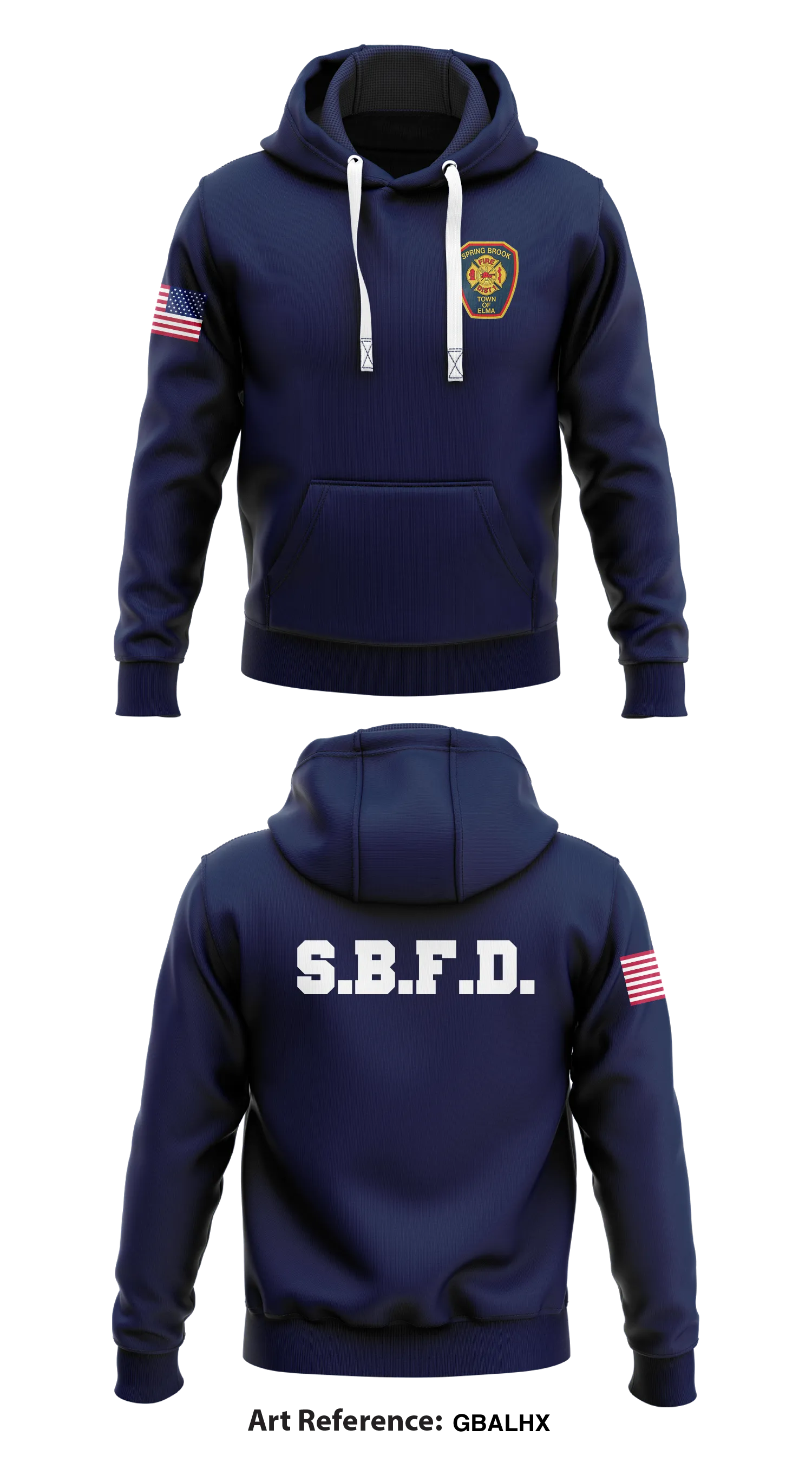 Spring Brook Fire Dist Store 1  Core Men's Hooded Performance Sweatshirt - gbALhX