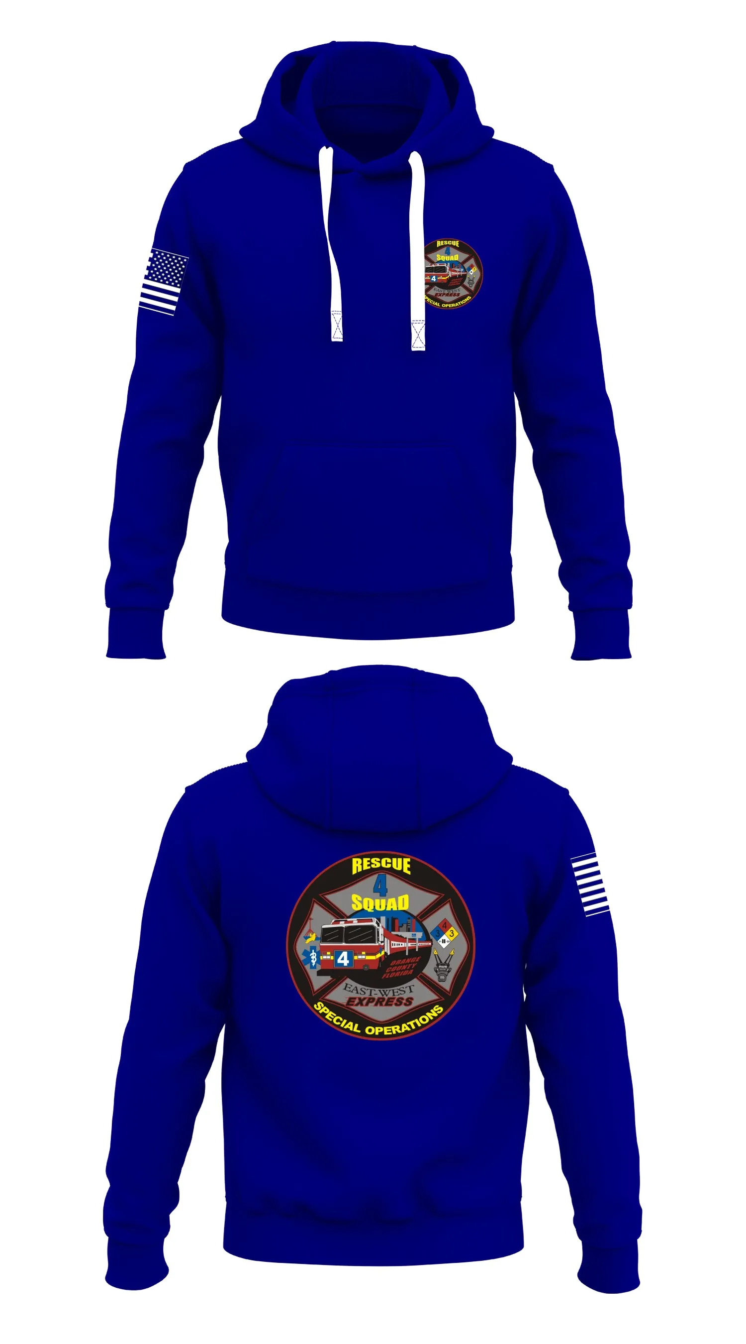Squad 4 Store 1  Core Men's Hooded Performance Sweatshirt - 51139147119