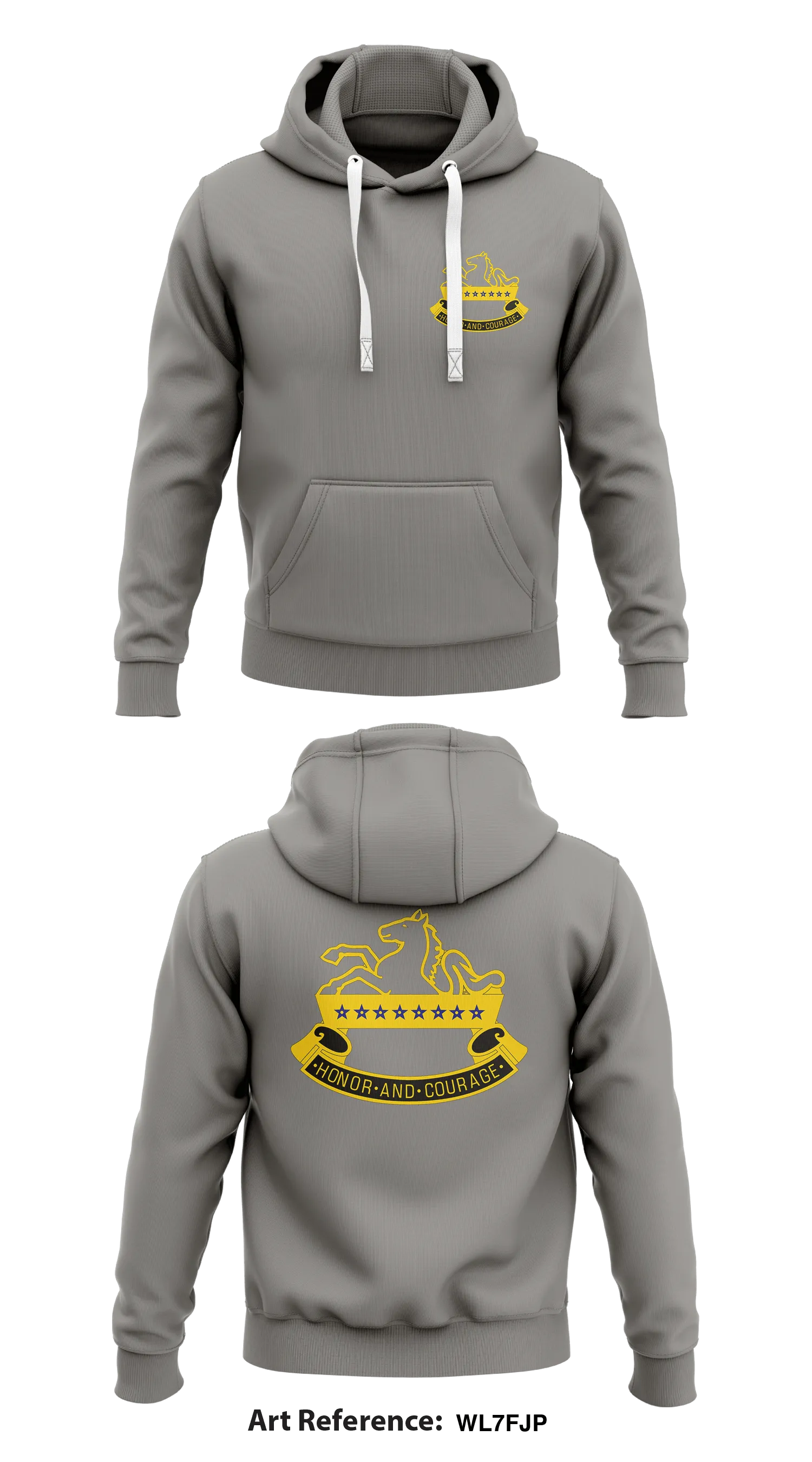 Stallions Store 1  Core Men's Hooded Performance Sweatshirt - WL7fJp