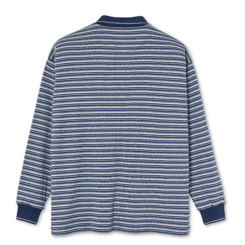 Stripe Polo Longsleeve