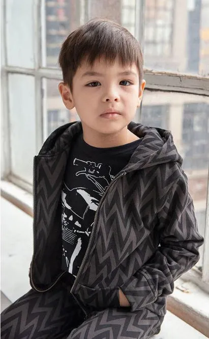 STRIVERS HOODIE - BLACK BOLT